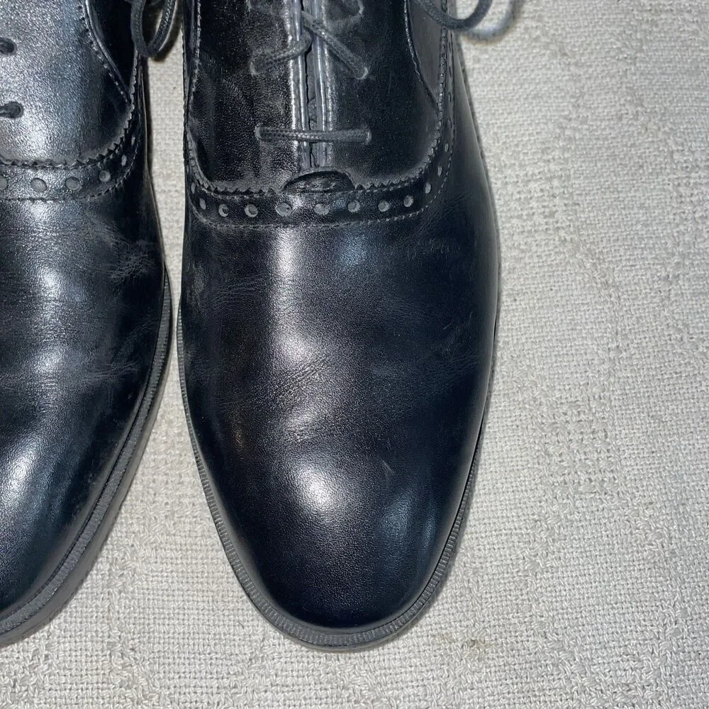 Cole Haan Men’s Dress Shoes Size 12 M Black Leather Business Formal City